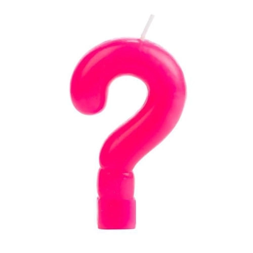 Vela Rosa Interrogacao