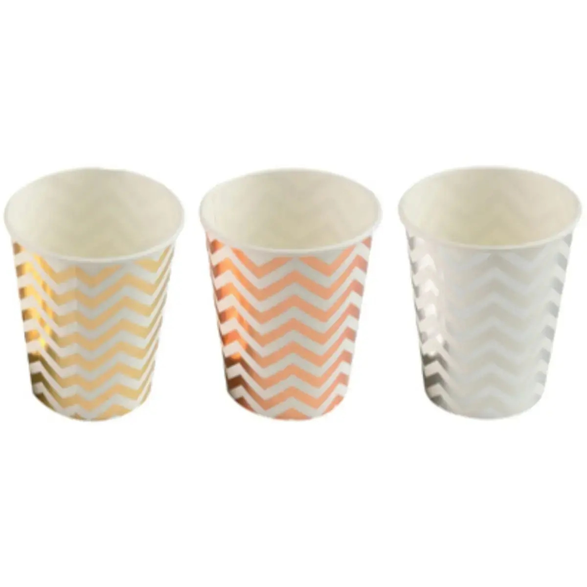Copos de Papel Missoni 270 ml com 10 Unidades