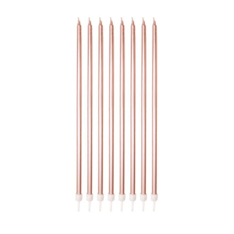Vela Palito Gig Metal Bronze V096 Silver Plastic