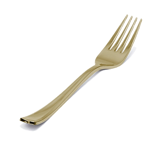 Garfo Ref Linha Gold Prem C/8 Aa007 Silver Plastic