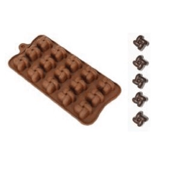 Molde Silicone Chocolate Catavento Ref.ft008