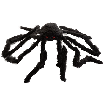 Enfeite Halloween Aranha C/luz 1,5m Ref.h106