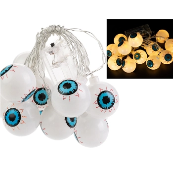 Guirlanda Halloween 12 Olhos C/luz Ref.h111