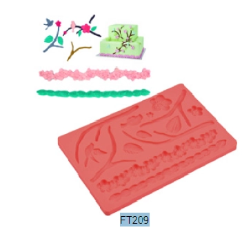 Molde Silicone Confeitaria Ref.ft209 Silver