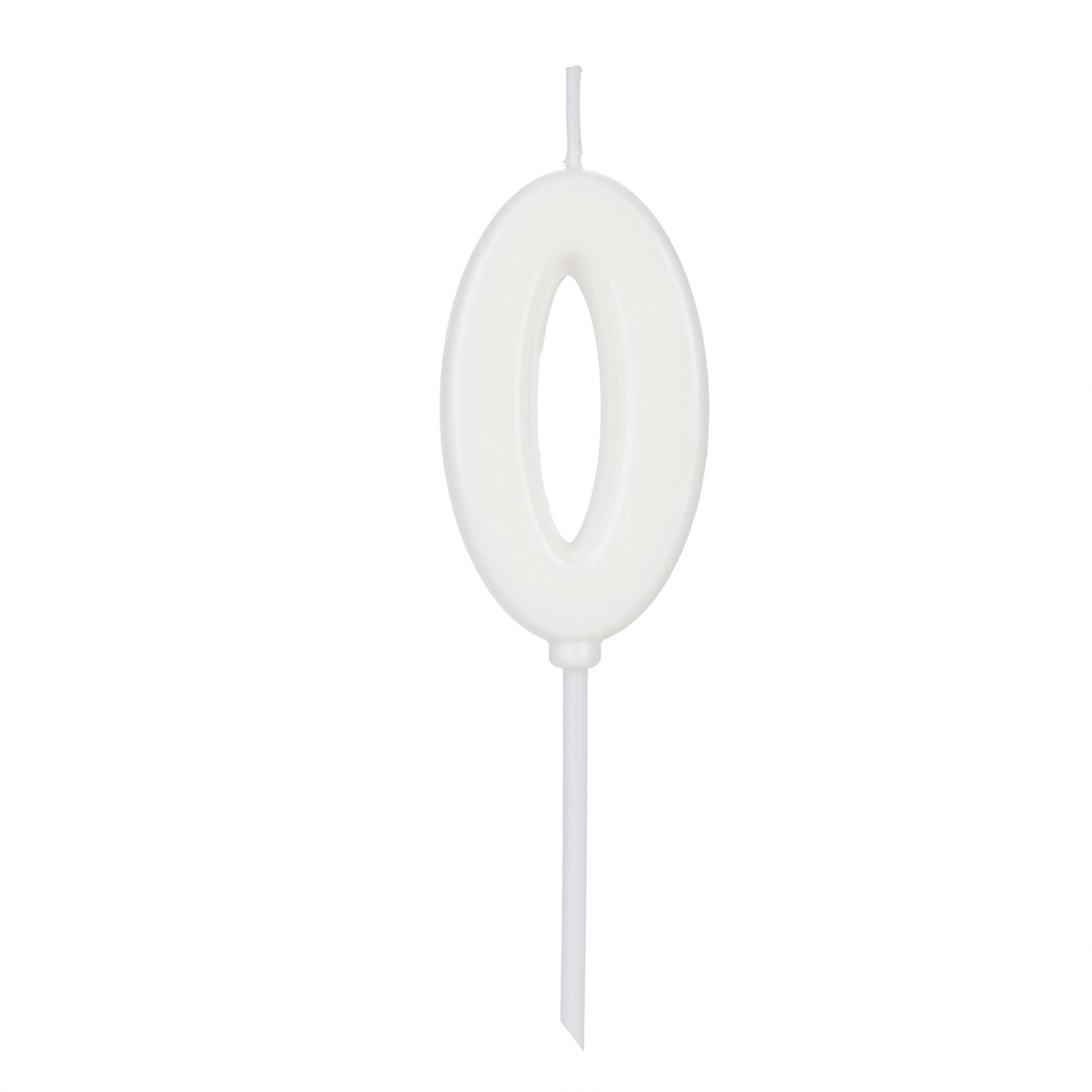 Vela SILVER PLASTIC Cor Branca Nr. 0