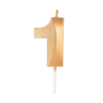 Vela Silver P.design Dourado 1 1un