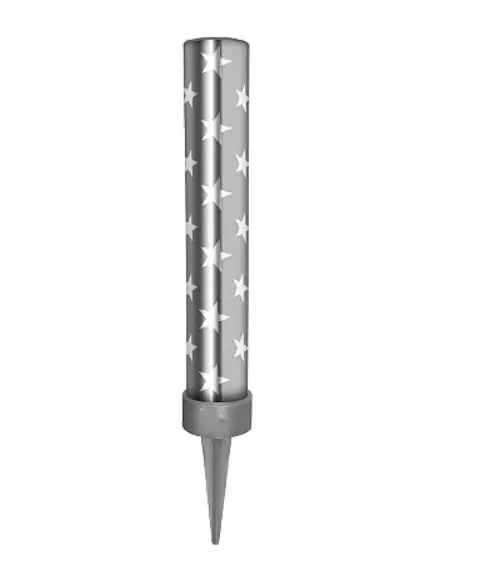 Vela Vulcao Prateada V170p