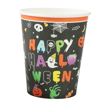 Copo Papel Halloween Happy 270ml C/10 Ref.ms063