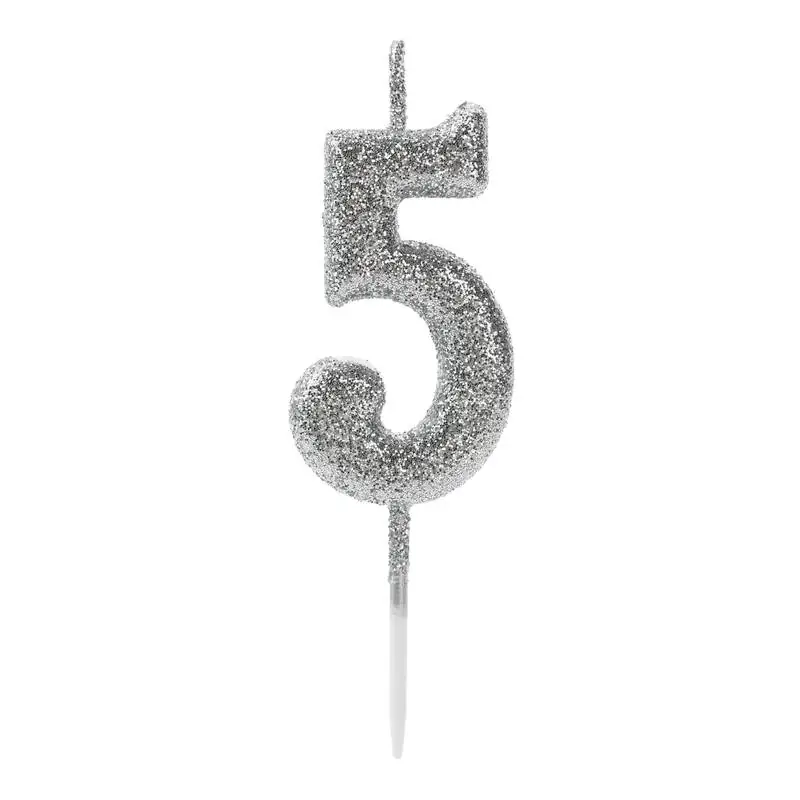Vela Silver N 5 Prata Gl