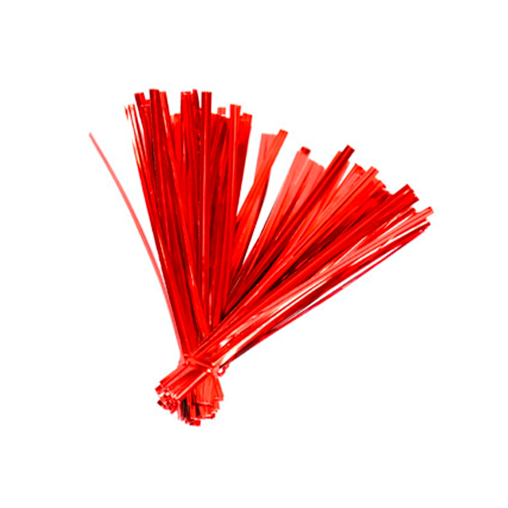 Lacre Metalizado Vermelho 11cm X 4mm