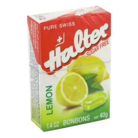 Halter Sugar Free Lemon Bonbons 16 Pieces