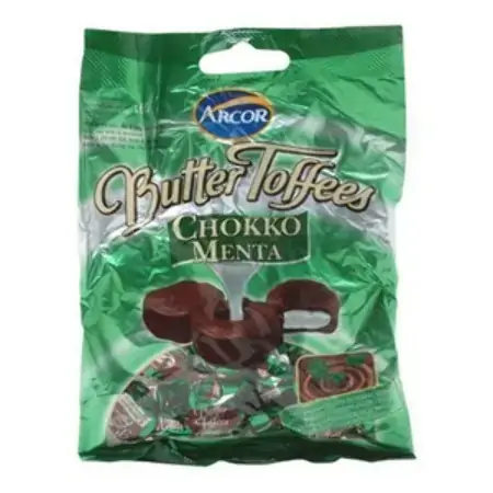 Arcor Butter Toffees Chocolate Com Menta
