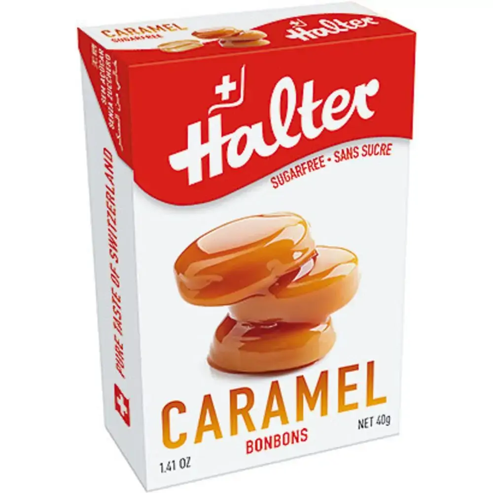 Bala De Caramelo Diet 40g Halter