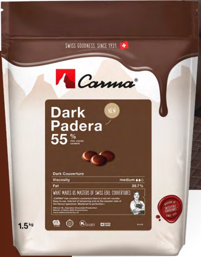 Choco Carma Dark Padera 55 Callets Gt 1,5kg Chdp002padre6z71 Callebaut