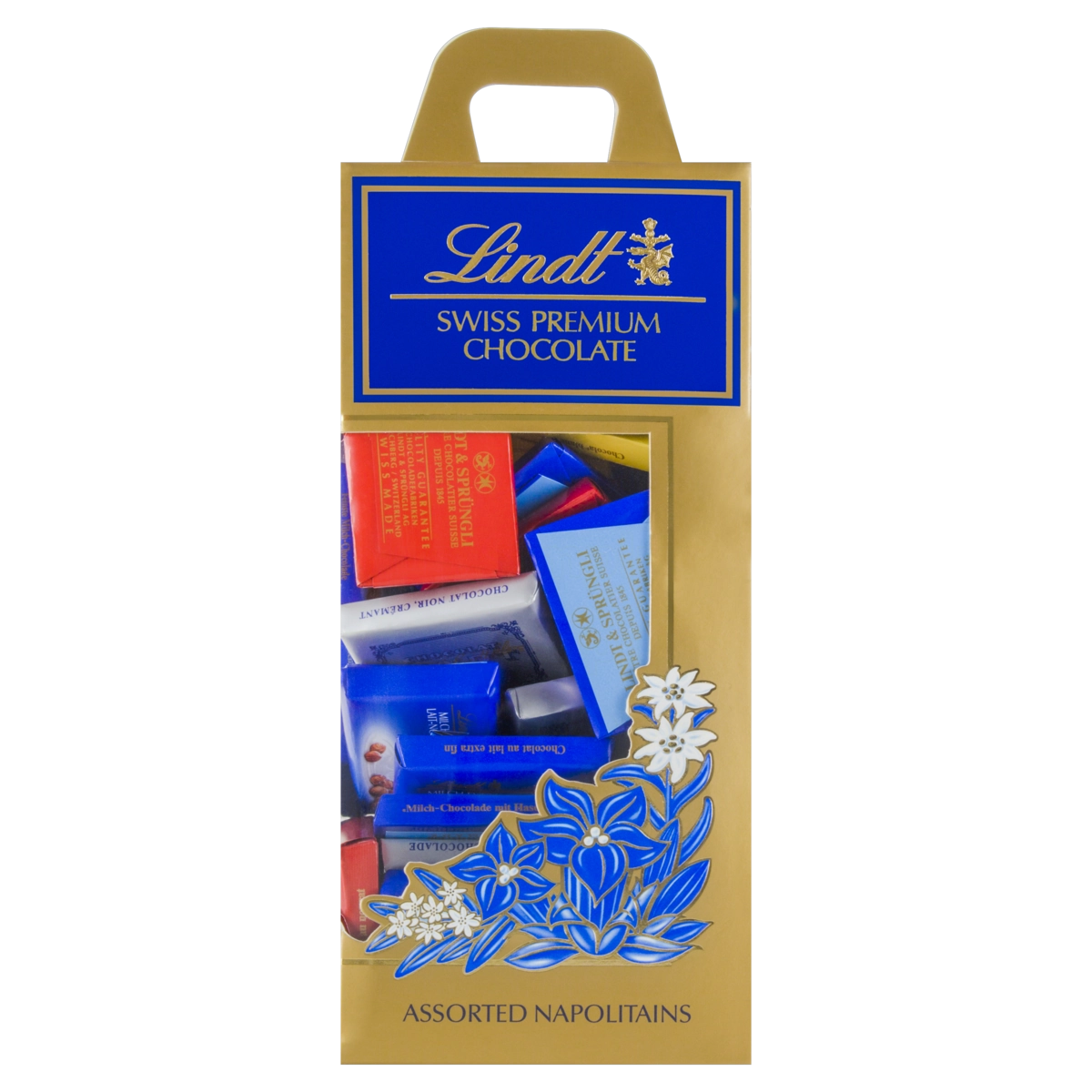 Chocolate Suíço Sortido Lindt Swiss Premium Caixa 350g
