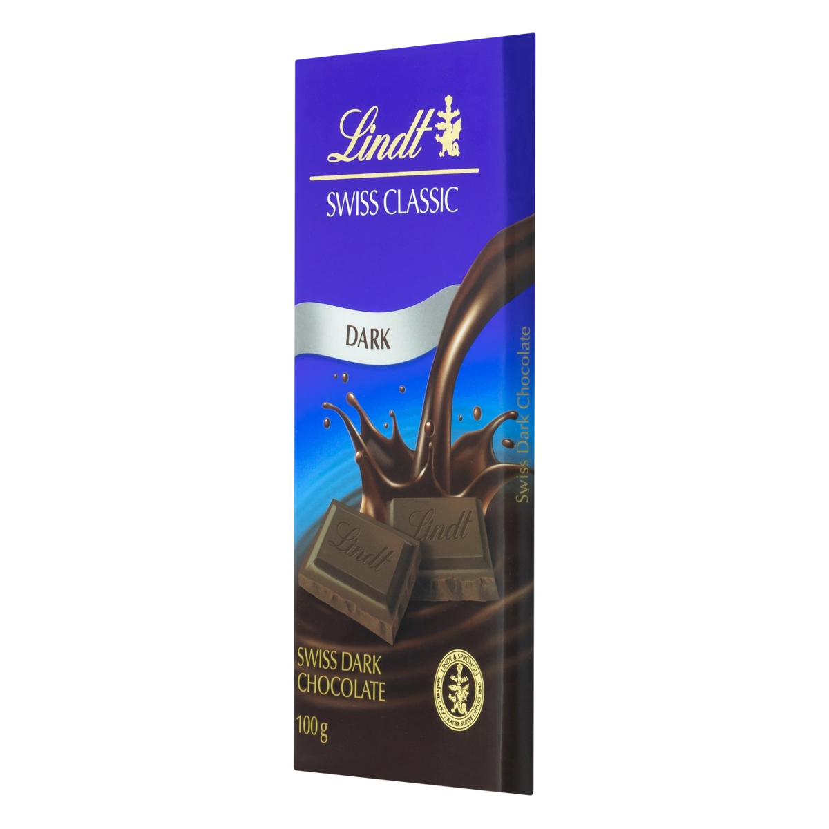 Chocolate Suíço Amargo Lindt Swiss Classic Cartucho 100g