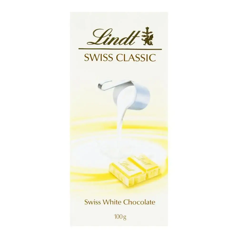 Tablete Chocolate Suíço White Almond Nougat 100g Lindt