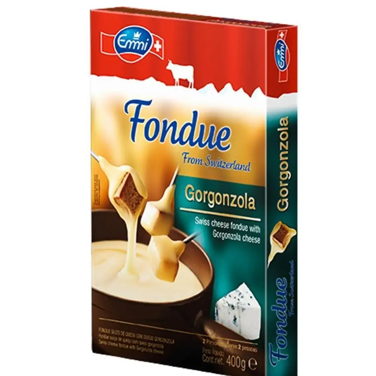 Fondue Suiço de Queijo Gorgonzola EMMI 400g
