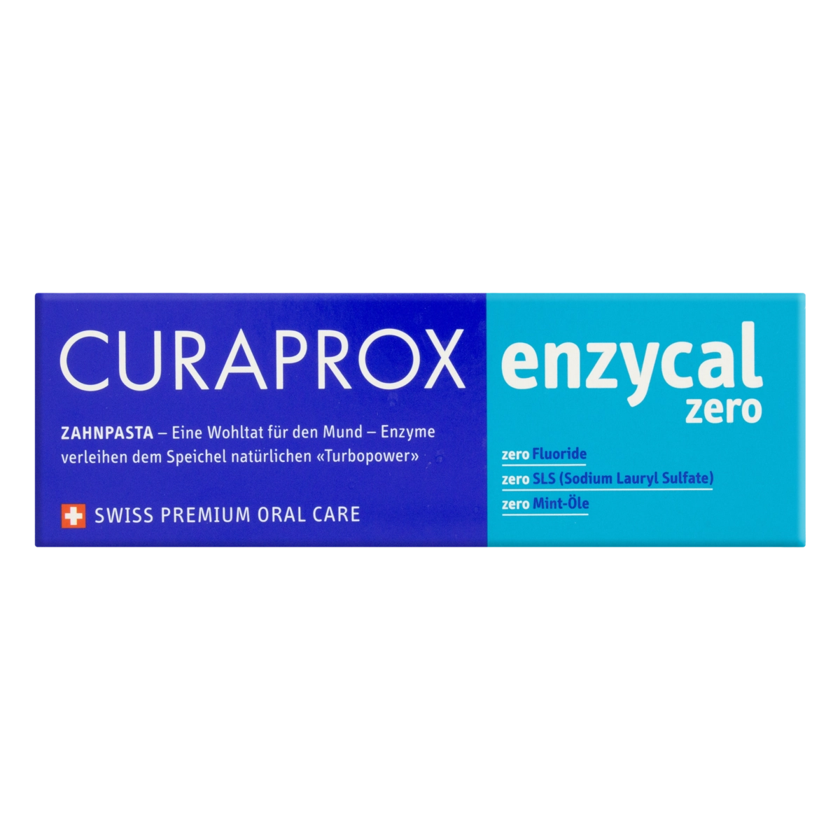 Creme Dental Enzycal Zero Curaprox Caixa 75ml