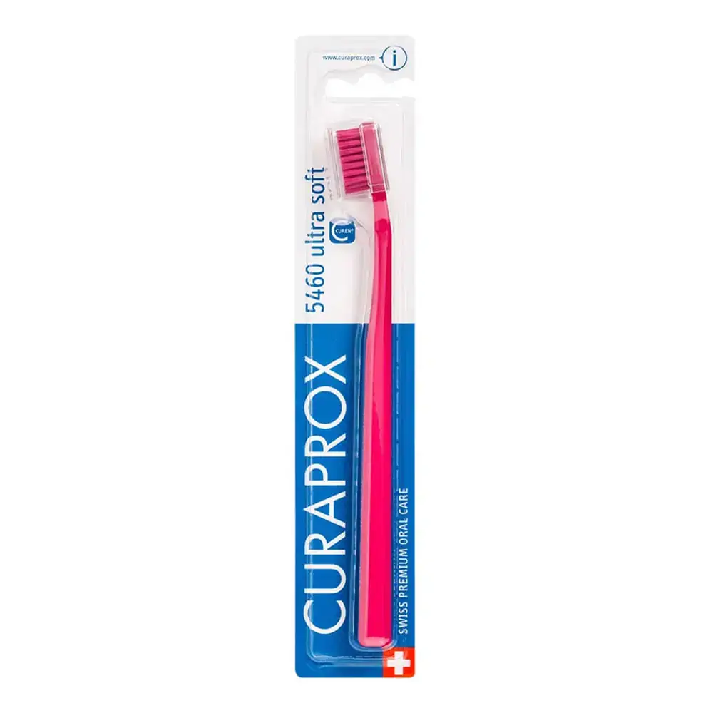 Escova Dental Curaprox 5460 Ultrasoft Rosa 1 Unidade