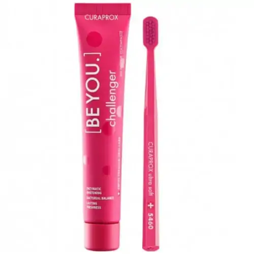 Cr Dt Curaprox Be You 90ml Challenger Vermelho