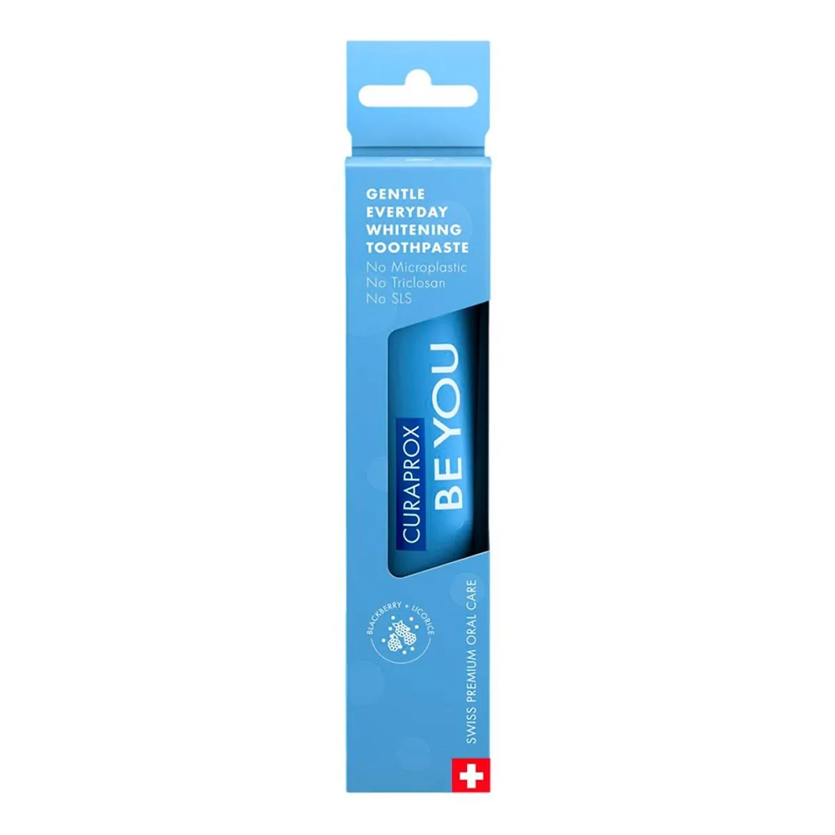Creme Dental Blackberry E Licorice Curaprox Be You Caixa 90g