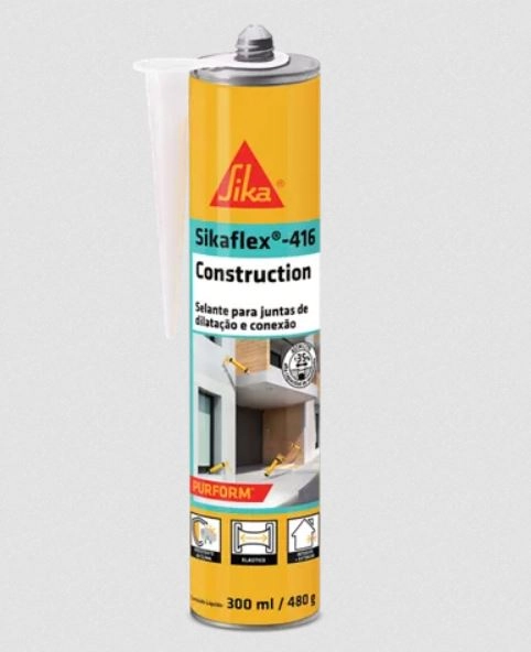 Sikaflex-416 Constr. Cinza - Ct 300ml