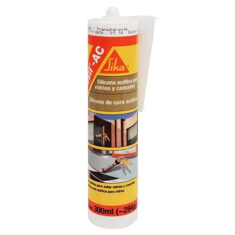 C.interno Silicone Tubo 294g Sikasil Transp Sika