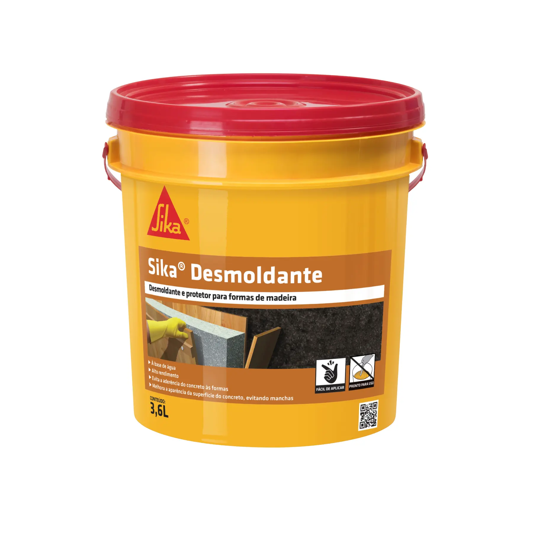 Desmoldante Sika 3,6L Azul Esverdeado