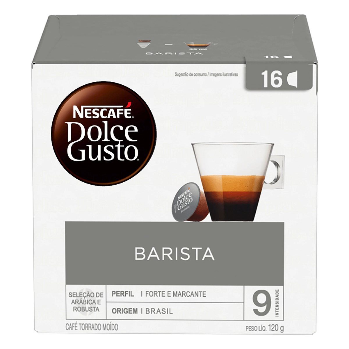 Cafe Nescafe Dolce Gusto 120g Espresso Barista