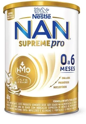 Fórmula Infantil Para Lactentes Nan Supreme Pro Lata 400g