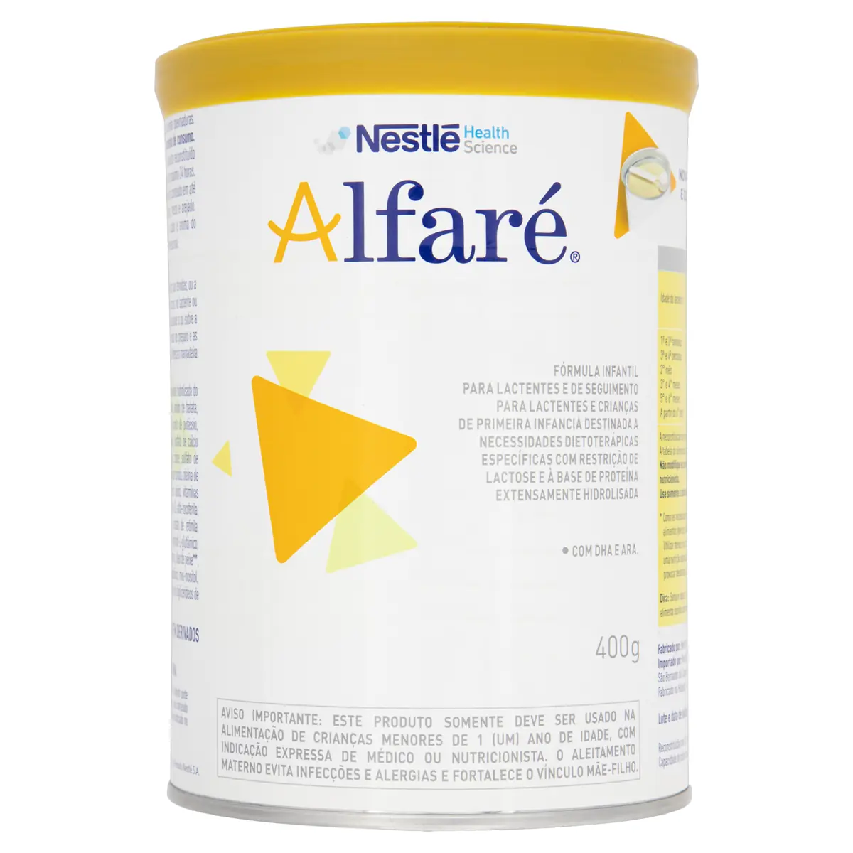 Fórmula Infantil Alfaré Lata 400g