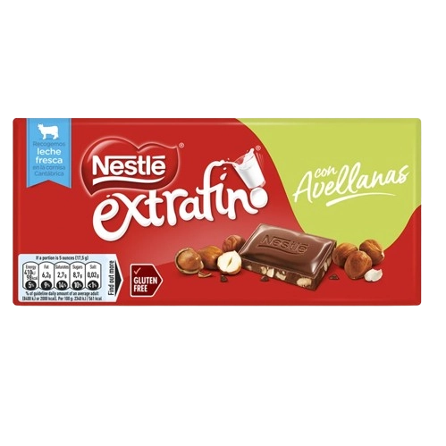 Chocolate NESTLÉ Ao Leite Extrafino Com Avelã 123g