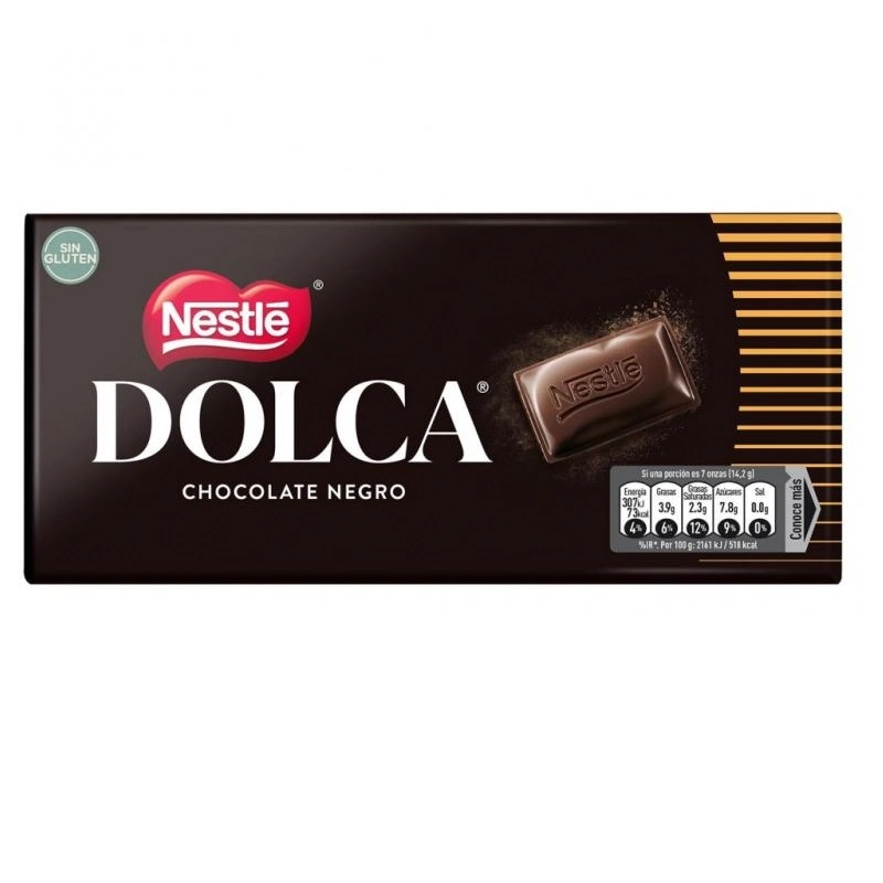 Chocolate Espanhol Dolca Negro Nestlé 100g