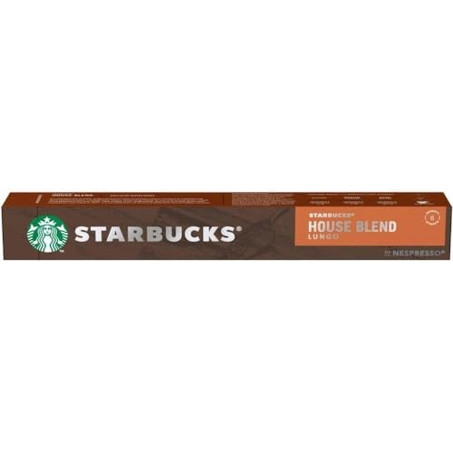 Café Em Cápsula Torrado E Moído Lungo Starbucks House Blend Caixa 57g 10 Unidades