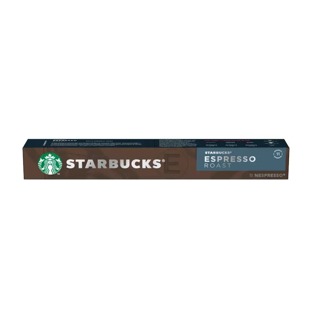 Café Em Cápsula Torrado E Moído Espresso Roast Starbucks Caixa 57g 10 Unidades