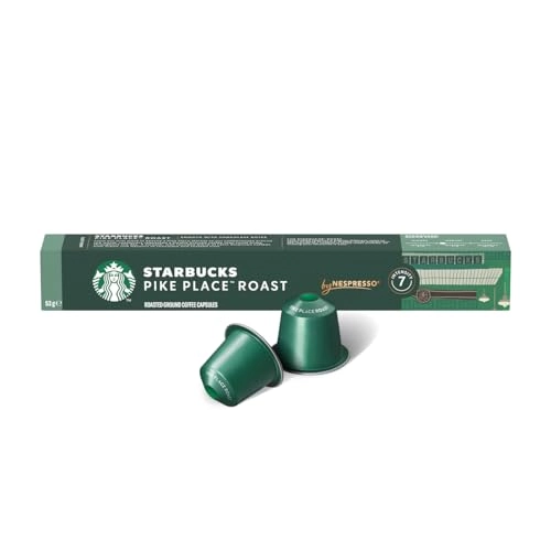 Café Em Cápsula Torrado E Moído Lungo Starbucks Pike Place Roast Caixa 53g 10 Unidades
