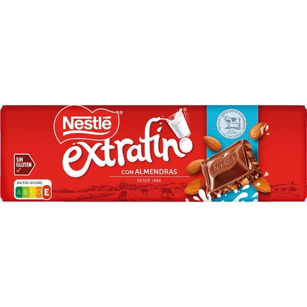 Choco Extrafino Ao Leite Amendoas 270 Gr Nestle