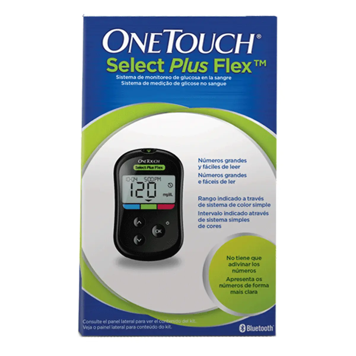 Sistema Monitor de Glicose Onetouch Select Plus Flex 1 Unidade