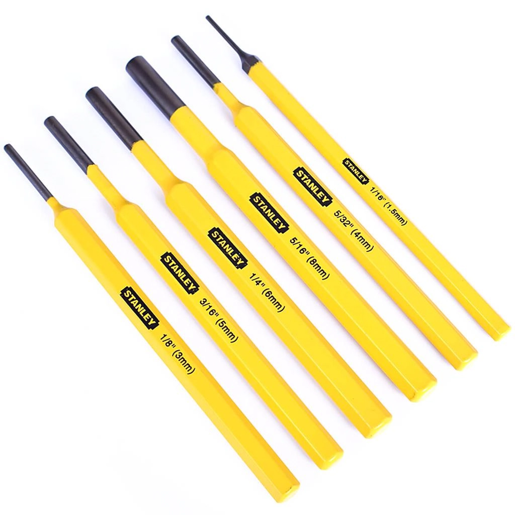 Stanley Punches Punch Set 6 Piece 16 226