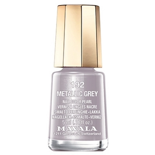 Esmalte Mini Color Arabesque Collection 5ml Mavala 192 Metallic Grey