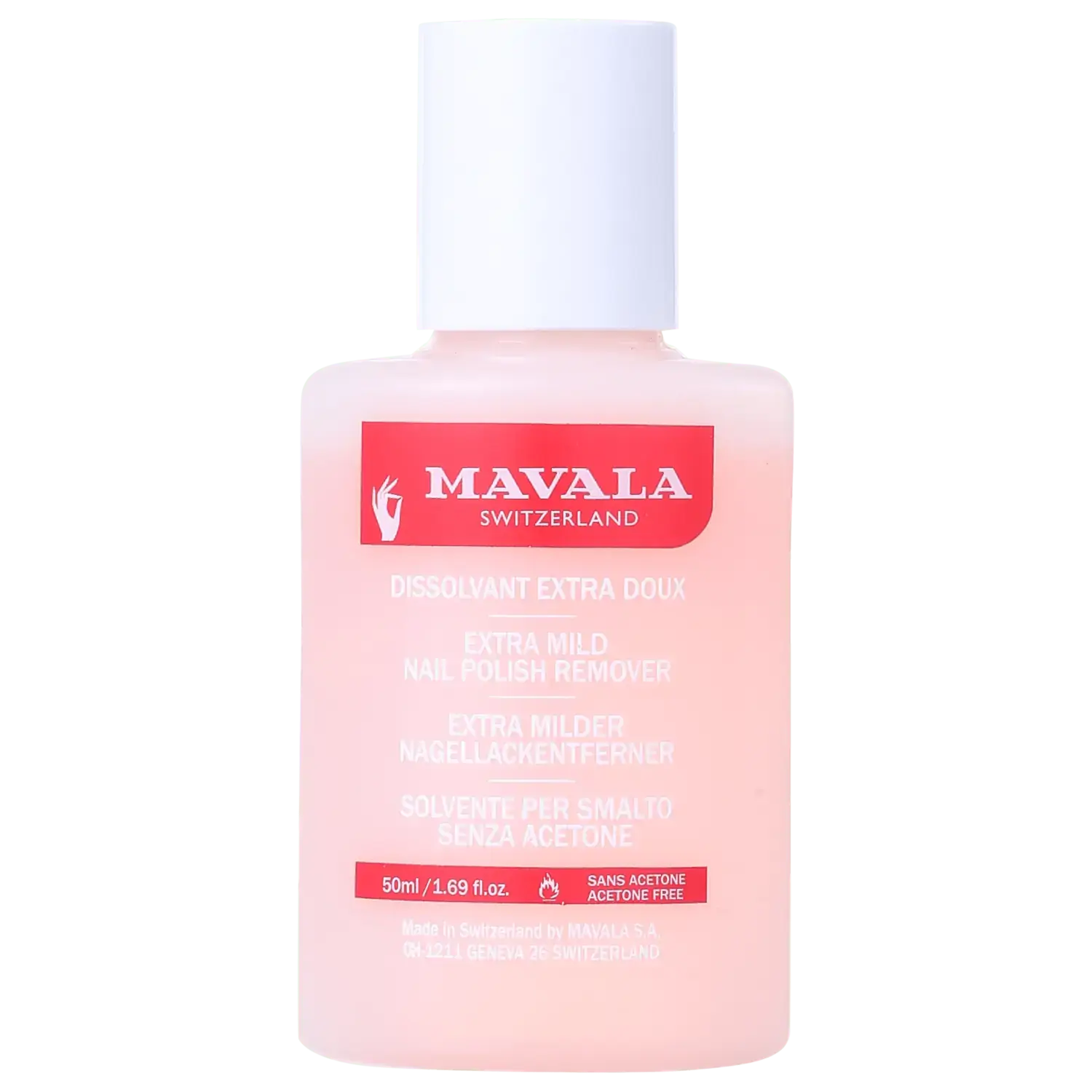 Mavala Remov Polish Pink S/acetona