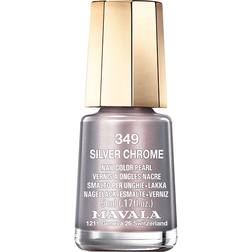 Esmalte Mavala Mini Color Cintilante Silver Chrome