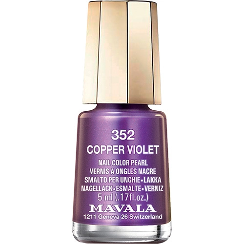 Esmalte Mavala Mini Color Cintilante Cooper Violet