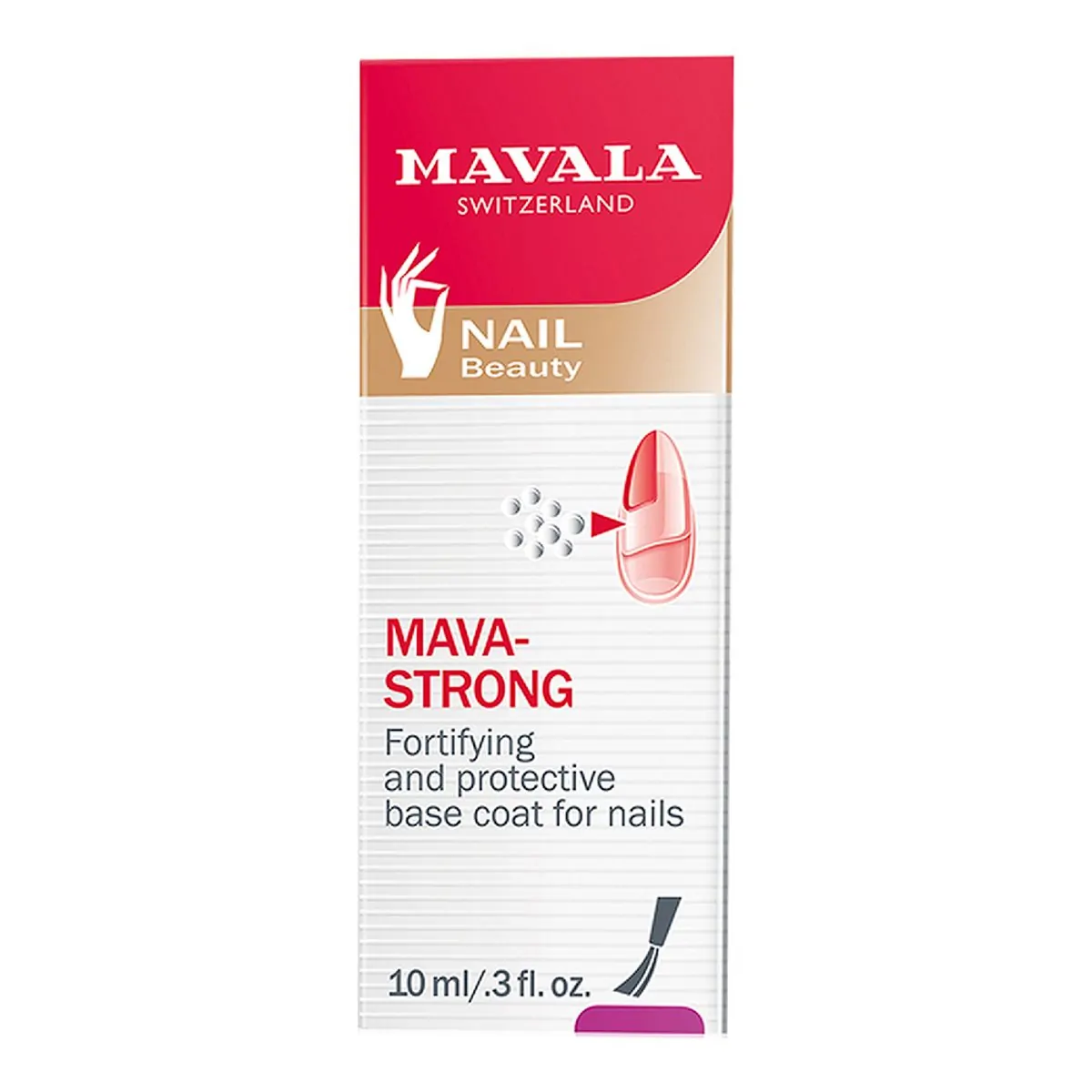 Base Fortalecedora Para Unhas Mava Strong Mavala 10ml