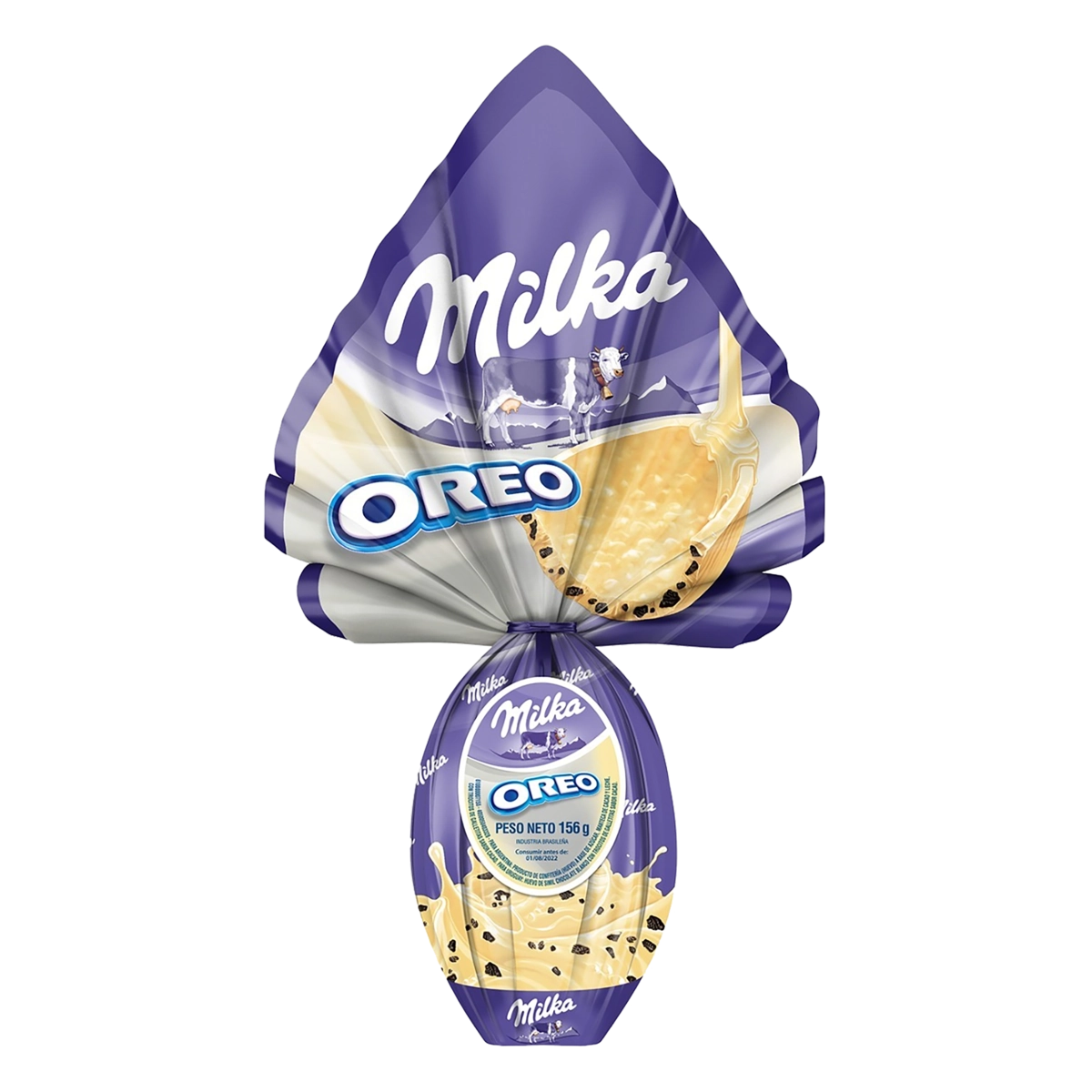 Ovo De Páscoa Branco Oreo Milka 156g