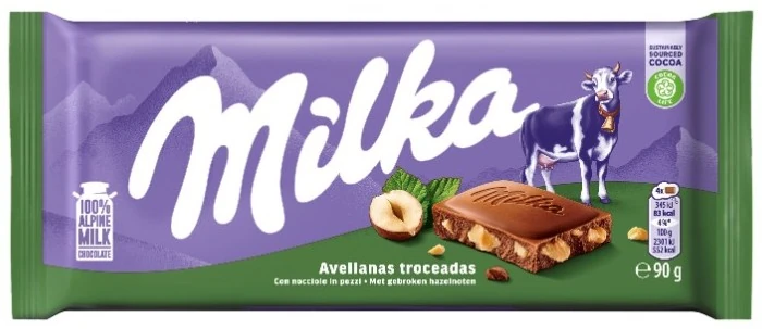 Choc Milka 90g Un