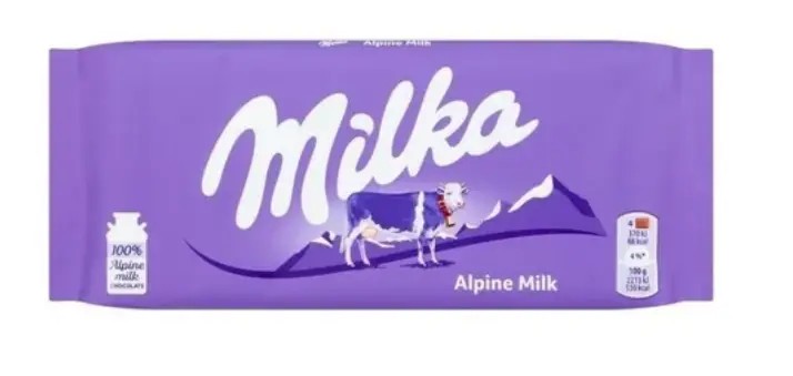Choc Milka 90g Un