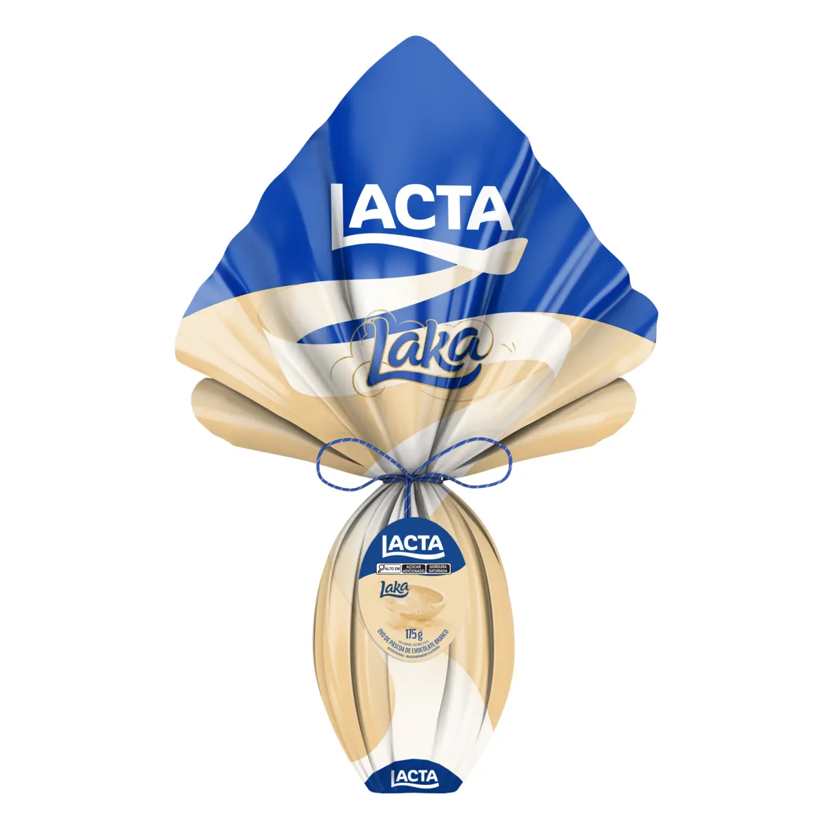Ovo De Páscoa Branco Laka Lacta 162g