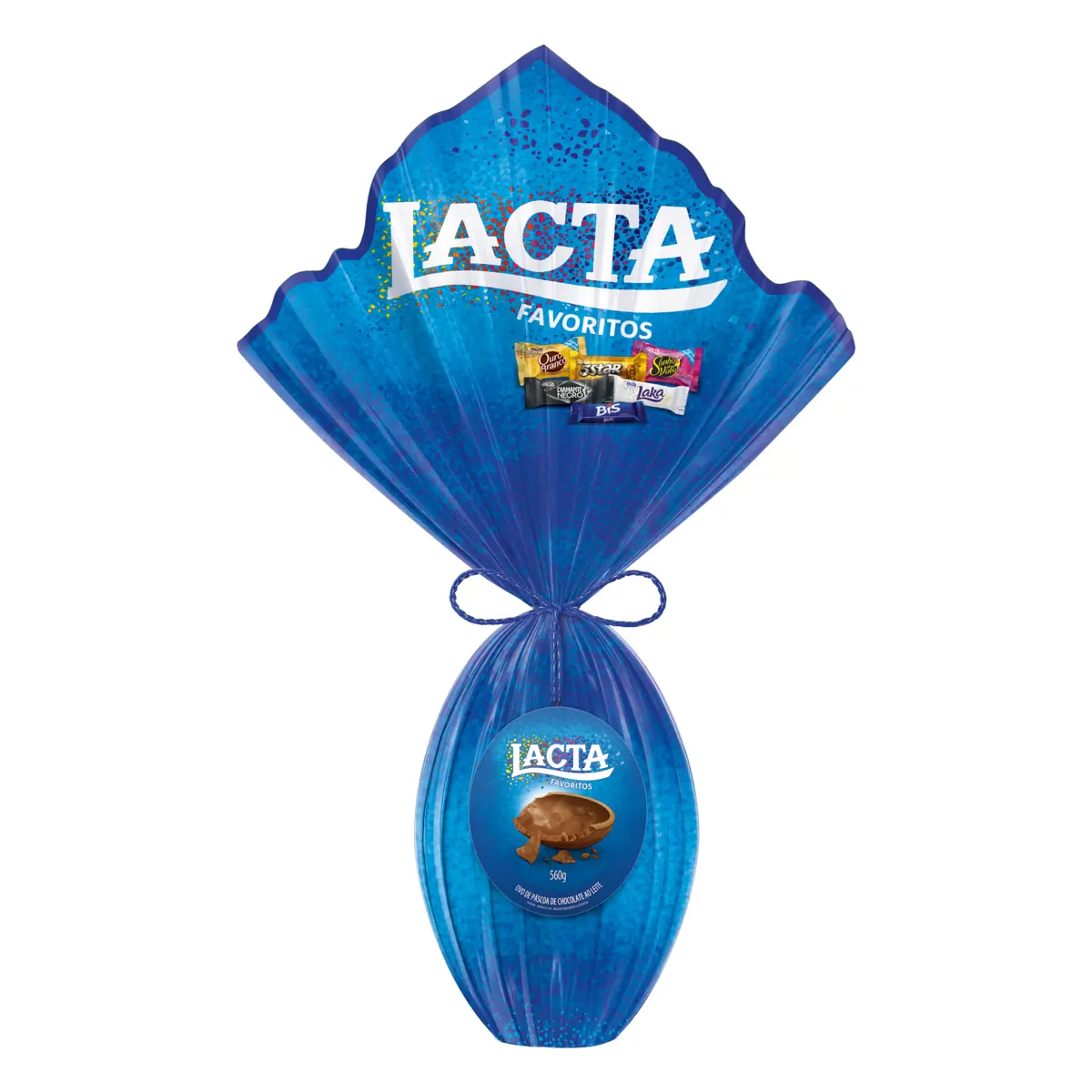 Ovo De Páscoa Ao Leite Lacta Favoritos 540g